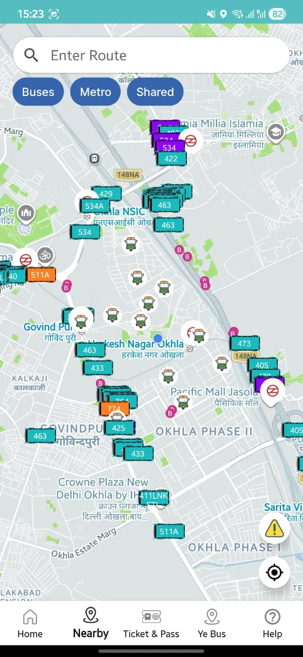 Live Bus Map
