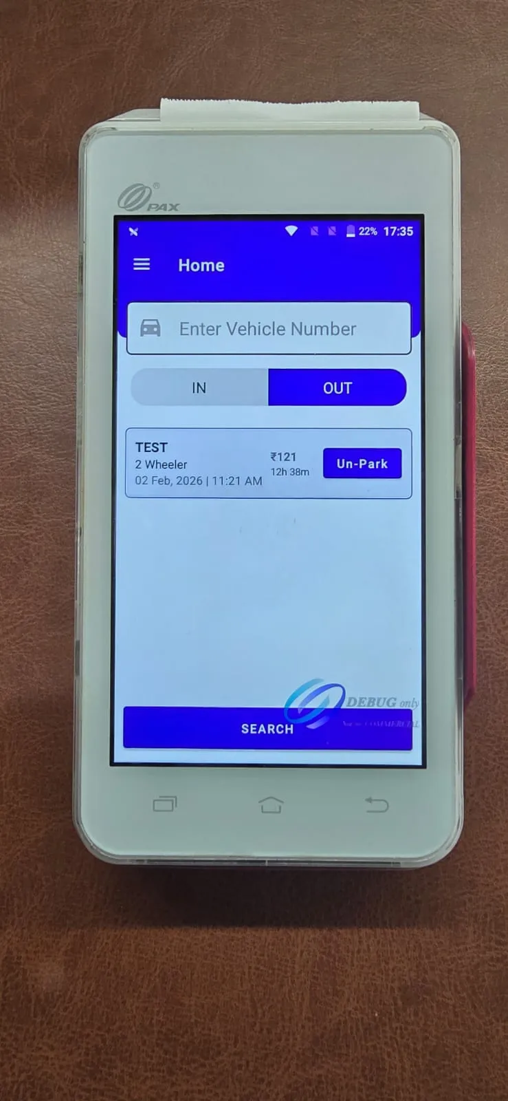 Vehicle Lookup & Check-out